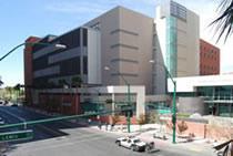 Exterior of the Clark County Detention Center.